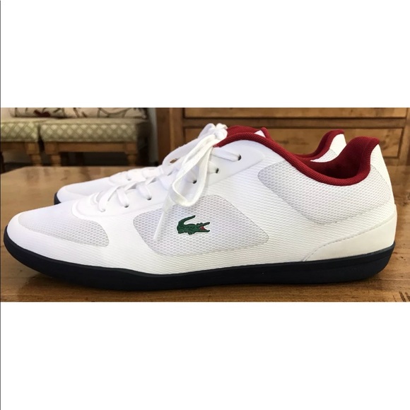 lacoste mesh shoes
